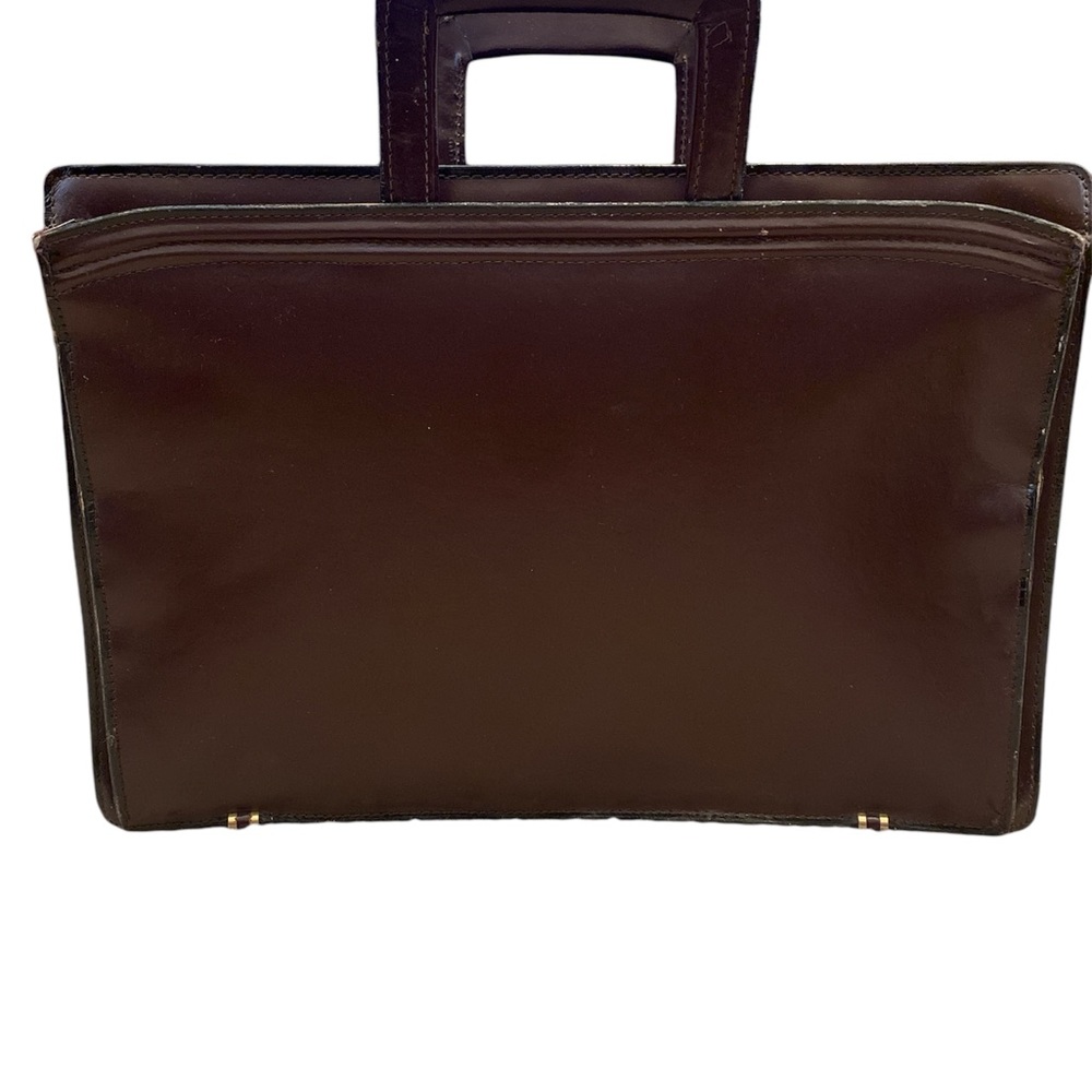 Leather Portfolio Vintage 1980s